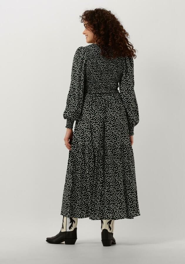 Y.A.S. Dames Jurken Yasditsy V Neck 3 4 Sleeve Smock Dress Zwart - Foto 1