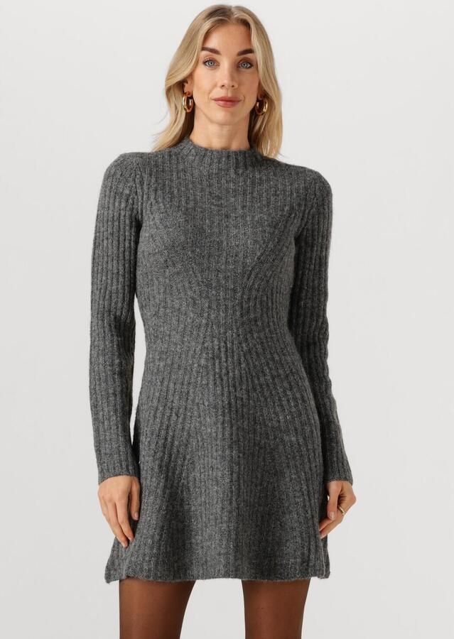 Y.A.S. Dames Jurken Yasdolly Ls Knit Dress S. Grijs - Foto 4