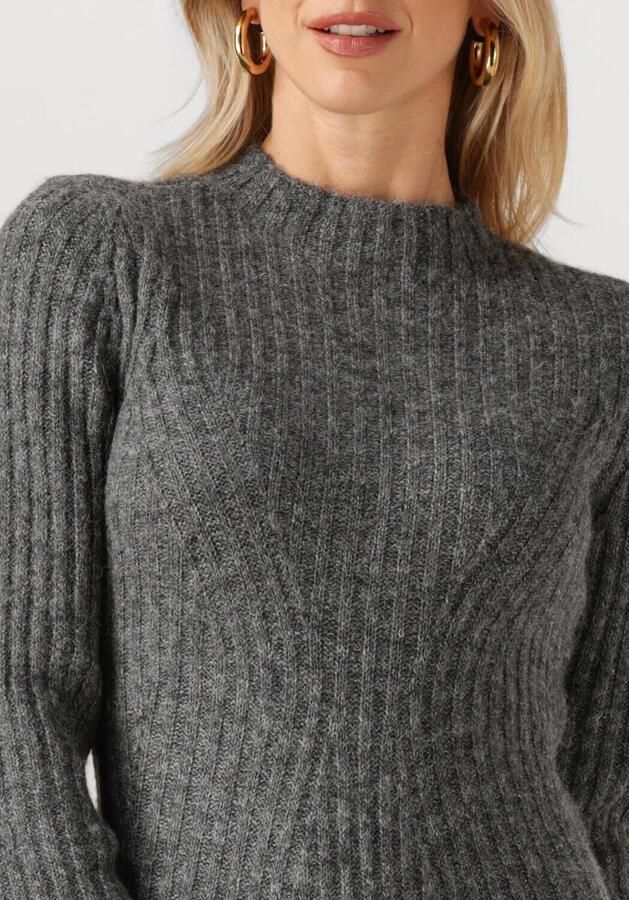 Y.A.S. Dames Jurken Yasdolly Ls Knit Dress S. Grijs - Foto 2