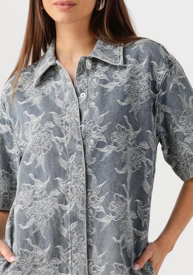 YAS Jeansjurk in minilengte met 1 2-mouwen model 'FLAMERA'