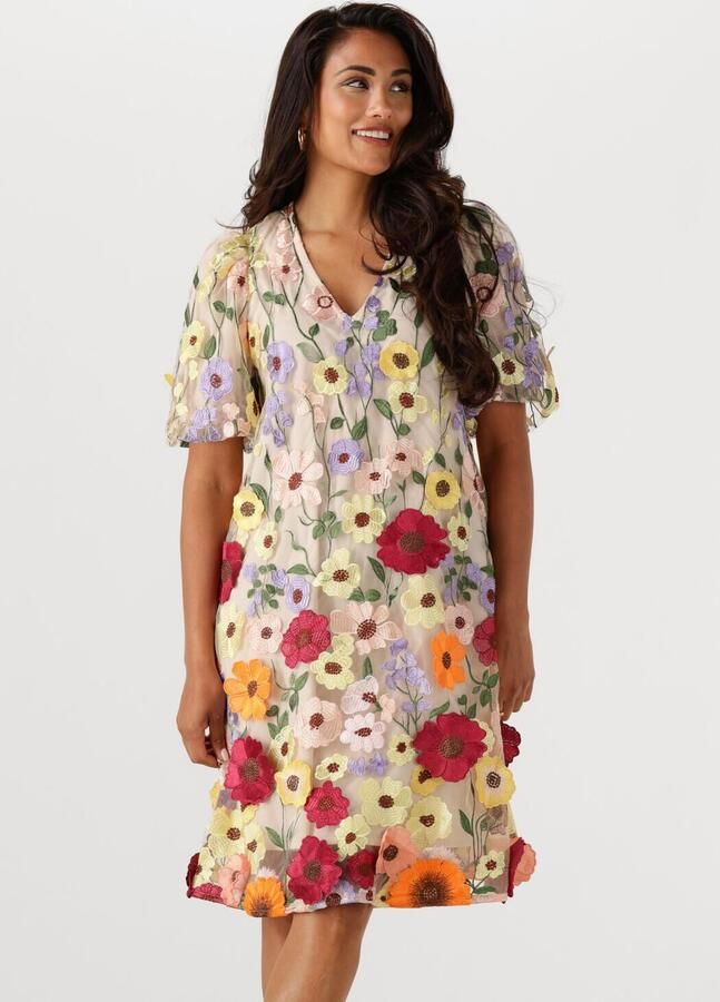 Y.A.S. Dames Jurken Yasflowering Ss Dress Multi - Foto 4