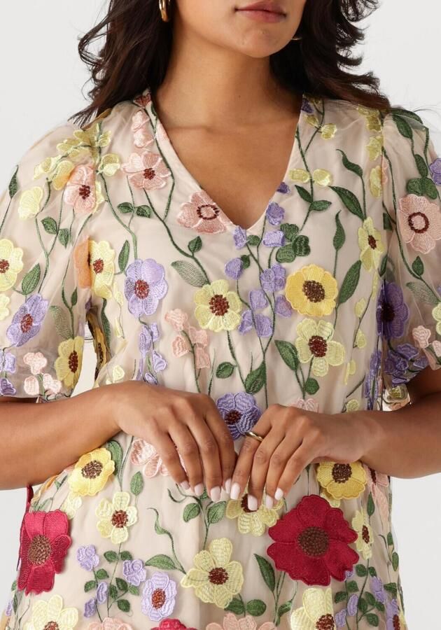 Y.A.S. Dames Jurken Yasflowering Ss Dress Multi - Foto 2