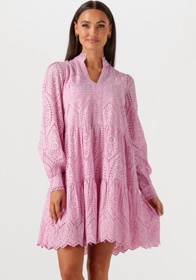 Y.A.S. Dames Jurken Yasholi Ls Dress S. Noos Lichtroze - Foto 4