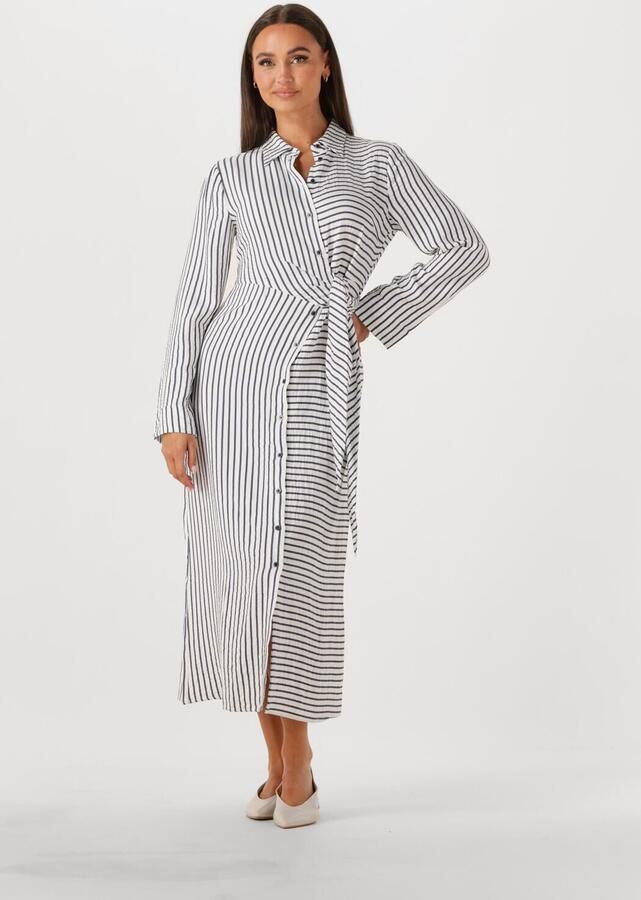 Y.A.S. Dames Jurken Yasicy Long Shirt Dress Wit - Foto 4