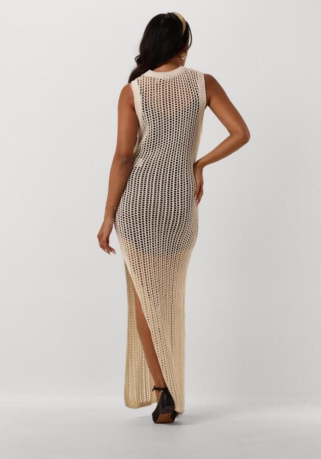 Y.A.S. Dames Jurken Yasjoani Sl Ankle Knit Dress Beige