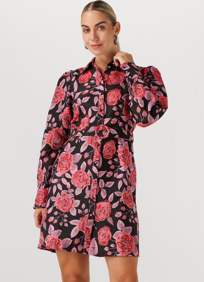 Y.A.S. Dames Jurken Yaskari Ls Jacquard Dress Multi - Foto 4