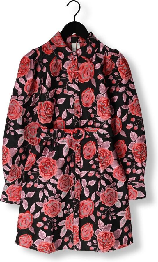 Y.A.S. Dames Jurken Yaskari Ls Jacquard Dress Multi - Foto 3