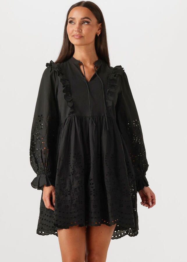 Y.A.S. Dames Jurken Yasluma Ls Dress S. Noos Zwart - Foto 4