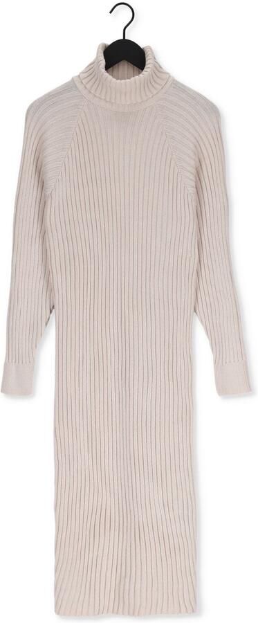 Y.A.S. Dames Jurken Yasmavi Knit Midi Rollneck Dress Beige - Foto 3