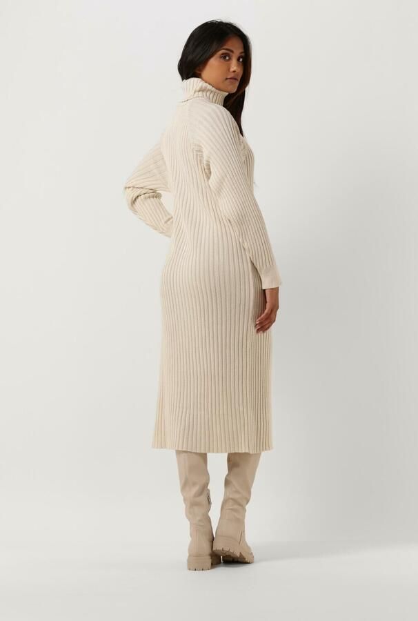 Y.A.S. Dames Jurken Yasmavi Knit Midi Rollneck Dress Beige - Foto 2