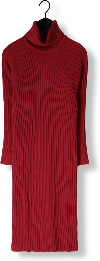 Y.A.S. Dames Jurken Yasmavi Knit Midi Rollneck Dress Bordeaux - Foto 3