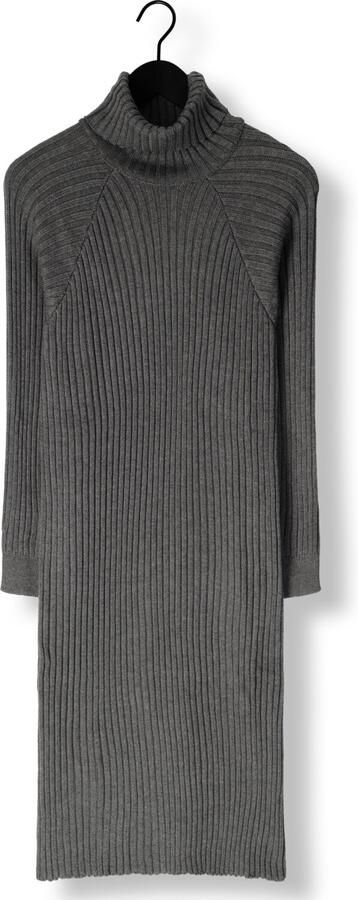 Y.A.S. Dames Jurken Yasmavi Knit Midi Rollneck Dress Grijs - Foto 3