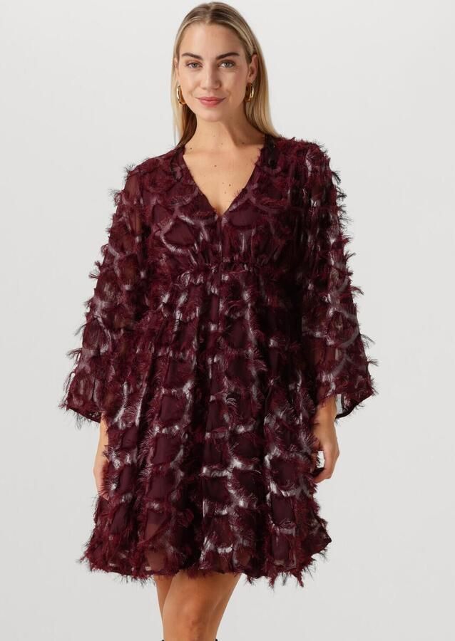 Y.A.S. Dames Jurken Yaspazilla 7 8 Dress Bordeaux - Foto 4