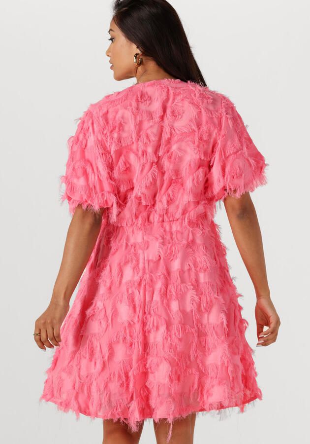 YAS Knielange cocktailjurk met V-hals model 'PAZYLLA'