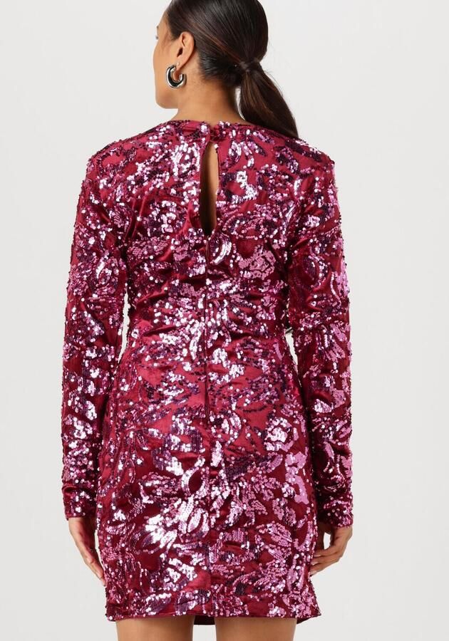 Y.A.S. Dames Jurken Yasrococo Sl Sequin Dress Bordeaux - Foto 2