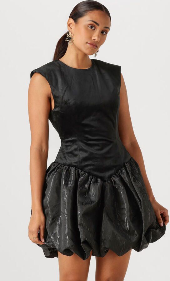 Y.A.S. Dames Jurken Yassarah Sl Bubble Hem Dress Zwart - Foto 4