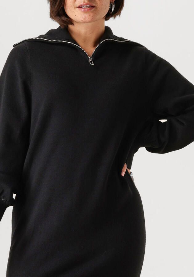 Y.A.S. Dames Jurken Yasshanti Ls Zip Knit Dress Zwart