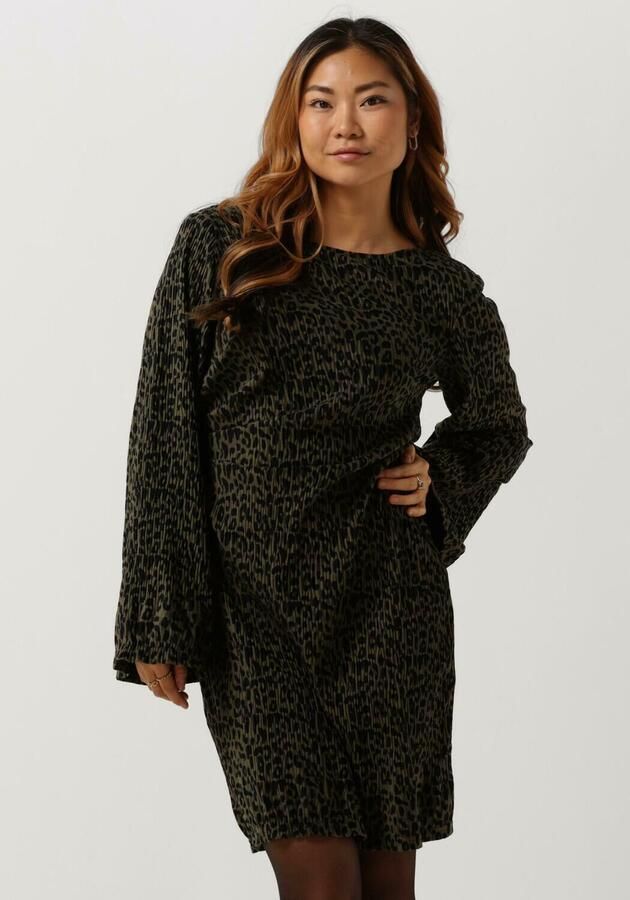 Y.A.S Groene Yassisma LS Jurk Dames Mini Jurk Green Dames - Foto 4