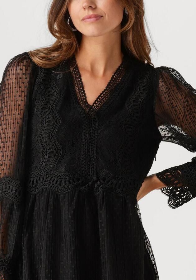 Y.A.S Zwarte LS Jurk Elegante Stijl Black Dames - Foto 1