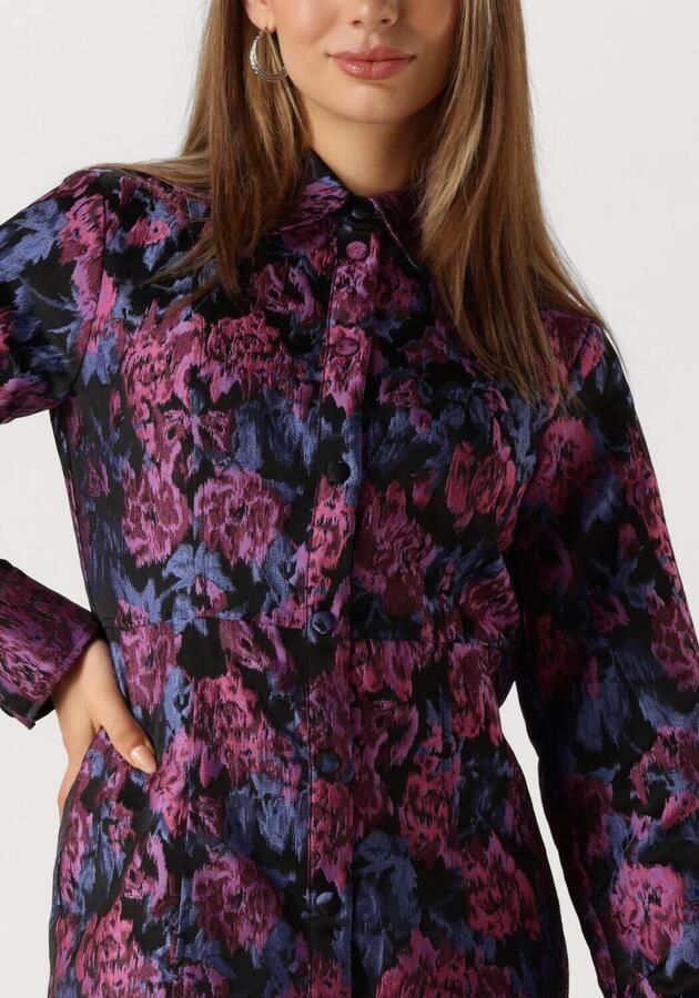 Y.A.S Blauwe Overhemdjurk voor Vrouwen Multicolor Dames