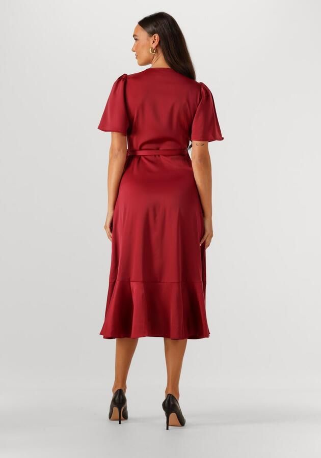 Y.A.S. Dames Jurken Yasthea 2 4 Midi Wrap Dress S. Rood - Foto 1