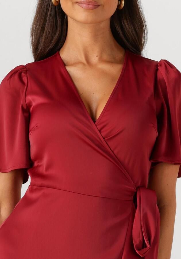 Y.A.S. Dames Jurken Yasthea 2 4 Midi Wrap Dress S. Rood - Foto 2