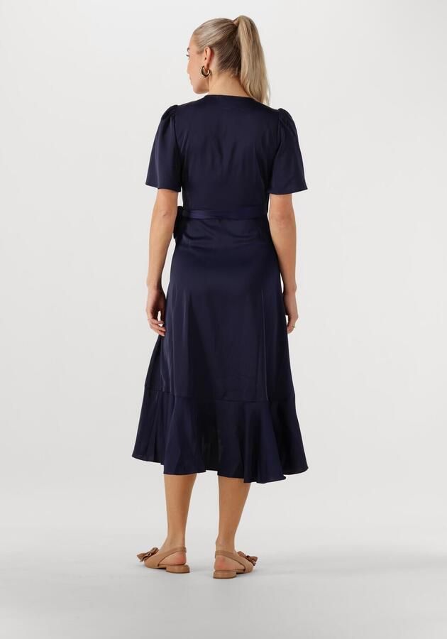 Y.A.S. YAS Dames Jurken Yasthea Midi Wrap Dress Donkerblauw - Foto 2