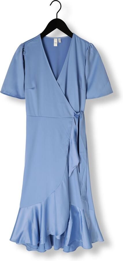 Y.A.S. Dames Jurken Yasthea Midi Wrap Dress Lichtblauw - Foto 3