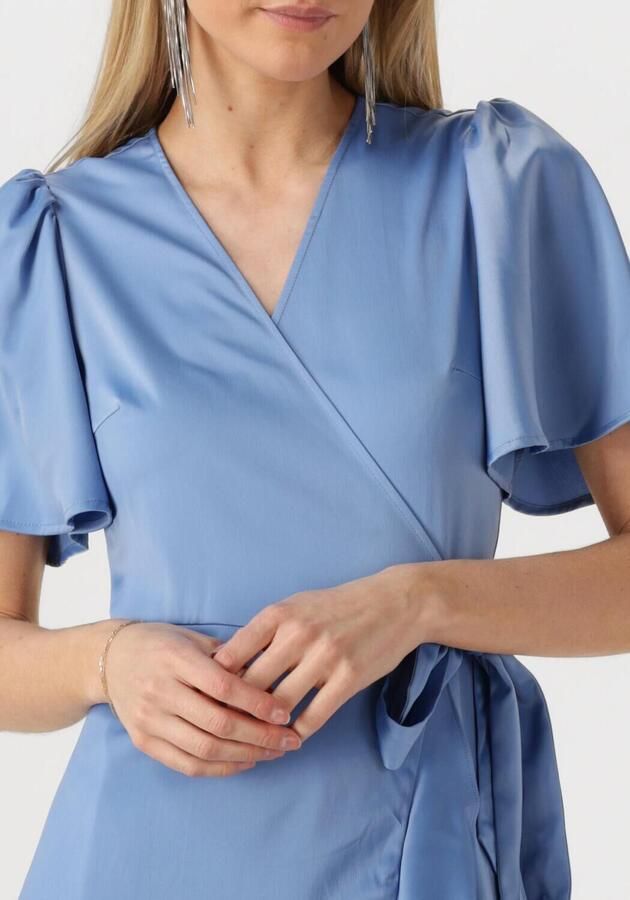 Y.A.S. Dames Jurken Yasthea Midi Wrap Dress Lichtblauw - Foto 2