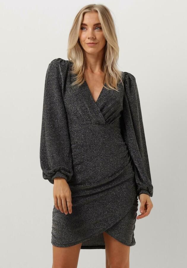 Y.A.S. Dames Jurken Yastikka Ls Glitter Dress Zwart - Foto 4