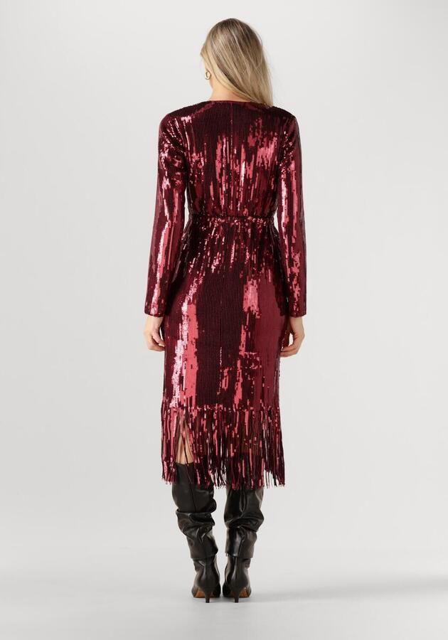 YAS Knielange cocktailjurk met pailletten model 'TIO'