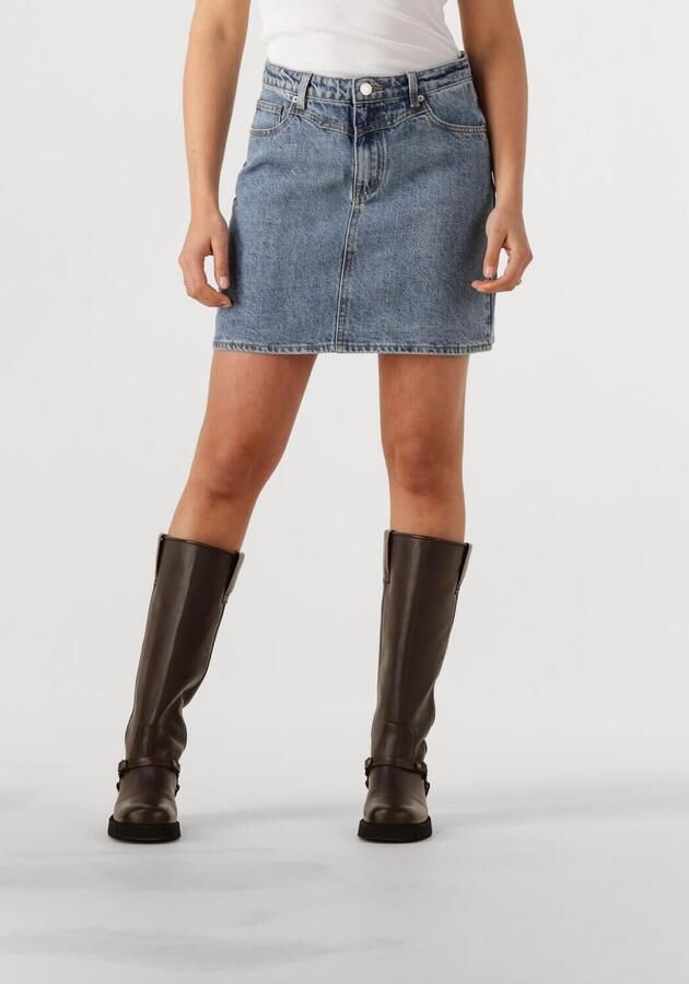Y.A.S. Dames Rokken Yasaiko Mw Denim Skirt Grijs - Foto 4
