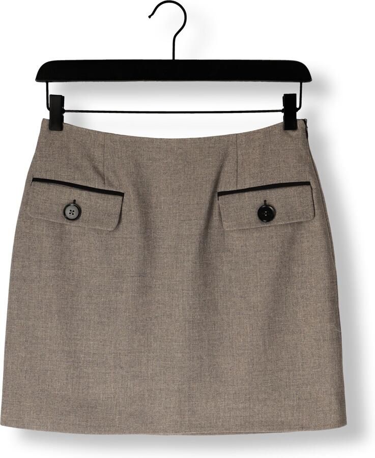 Y.A.S. Dames Rokken Yasavana Hmw Skirt S. Taupe