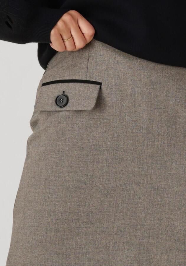Y.A.S. Dames Rokken Yasavana Hmw Skirt S. Taupe - Foto 3