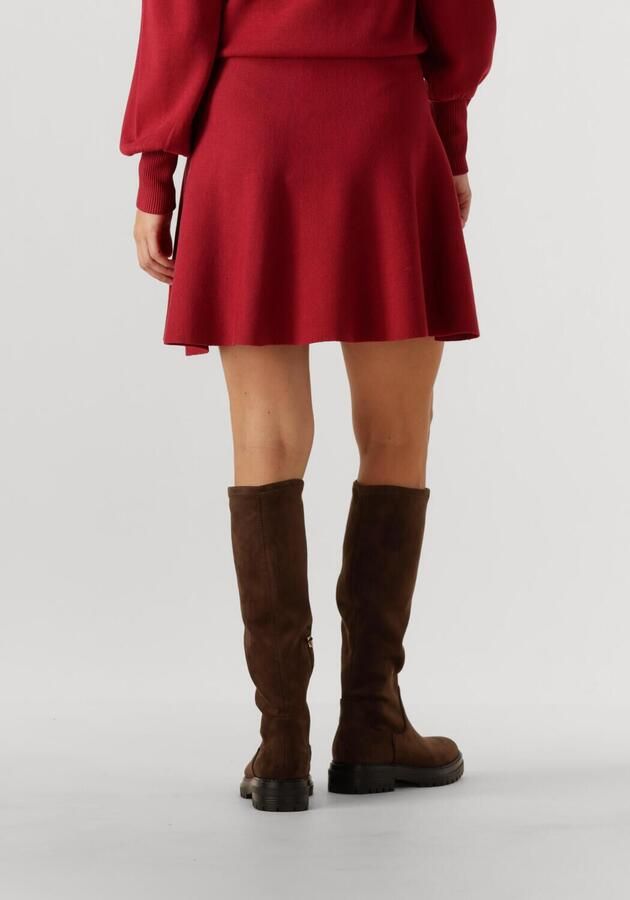Y.A.S. Dames Rokken Yasfonny Hw Knit Skirt S. Rood - Foto 2