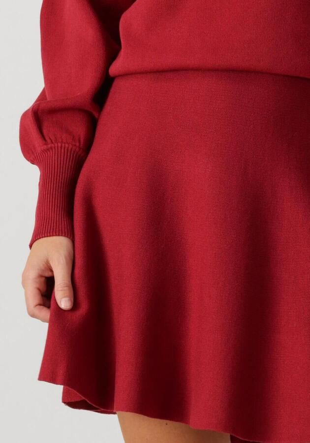 Y.A.S. Dames Rokken Yasfonny Hw Knit Skirt S. Rood - Foto 3