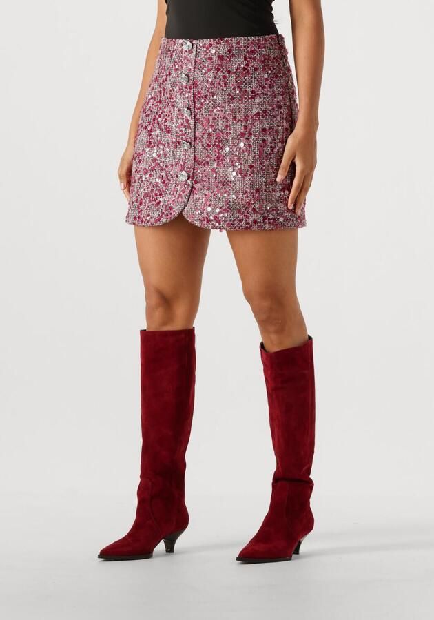 Y.A.S. Dames Rokken Yaslauthea Hw Short Skirt Roze - Foto 4