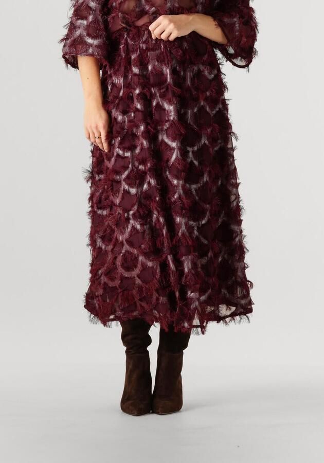 Y.A.S. Dames Rokken Yaspazilla Hw Skirt Bordeaux - Foto 4