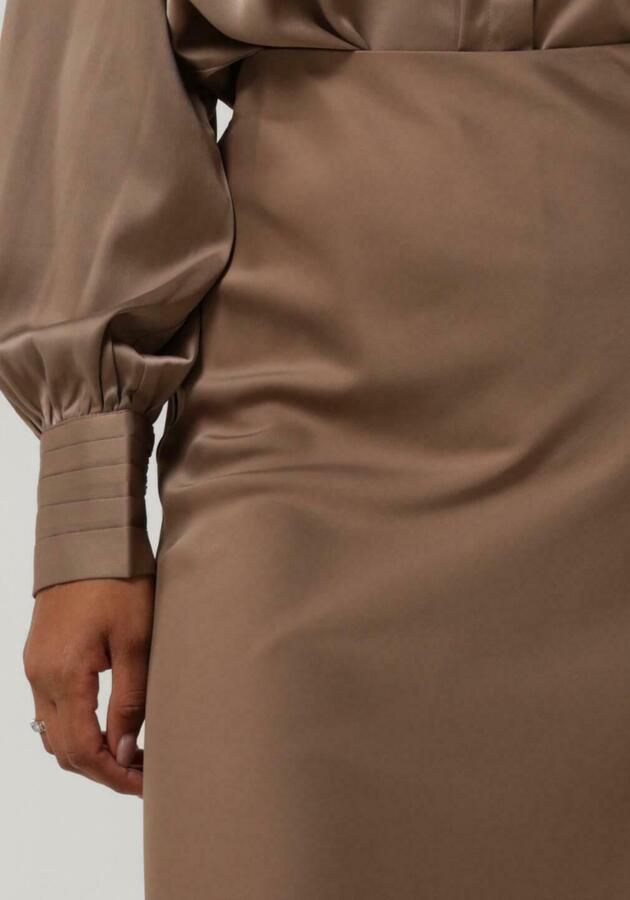 Y.A.S. Dames Rokken Yaspella Hw Midi Skirt S. Bruin - Foto 2