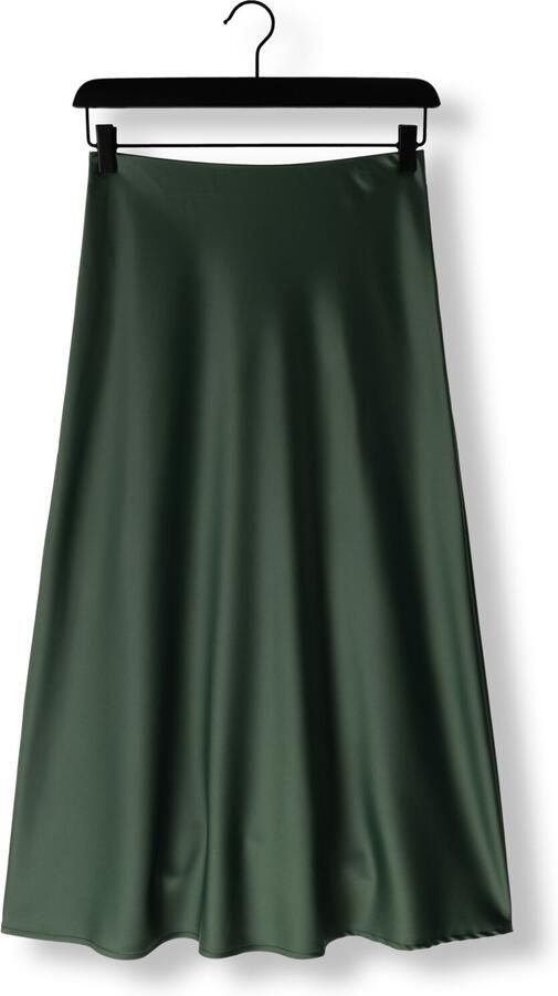 Y.A.S. Dames Rokken Yaspella Hw Midi Skirt S. Donkergroen - Foto 3
