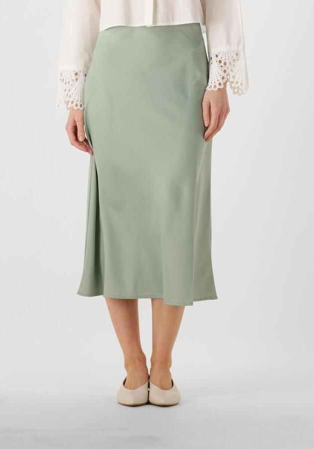 Y.A.S. Dames Rokken Yaspella Hw Midi Skirt S. Noos Groen - Foto 4