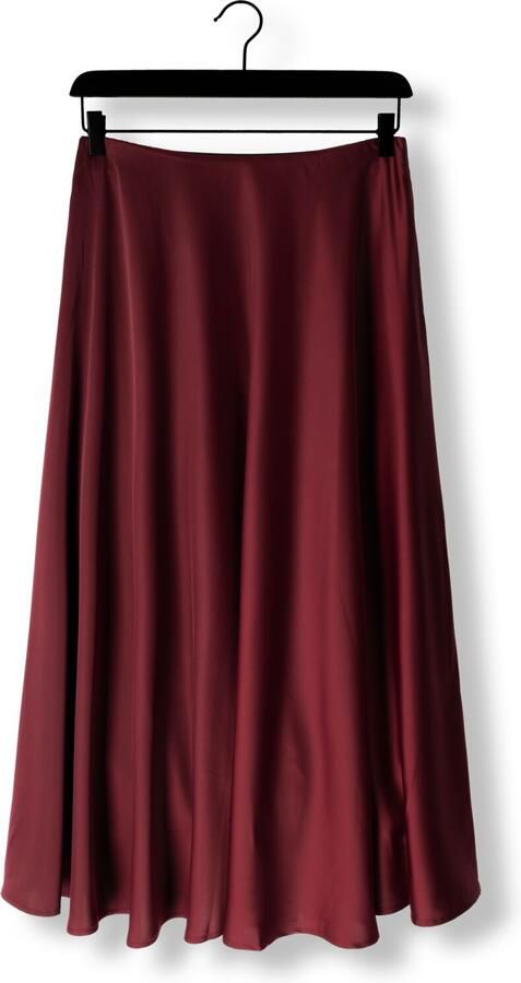 Y.A.S. Dames Rokken Yaspella Hw Volume Ankle Skirt Bordeaux - Foto 3