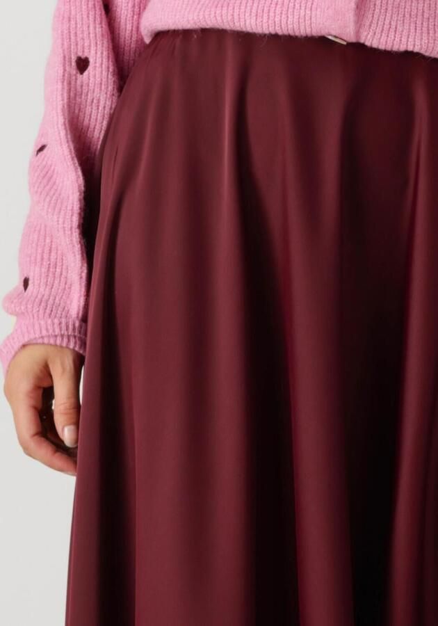 Y.A.S. Dames Rokken Yaspella Hw Volume Ankle Skirt Bordeaux - Foto 2
