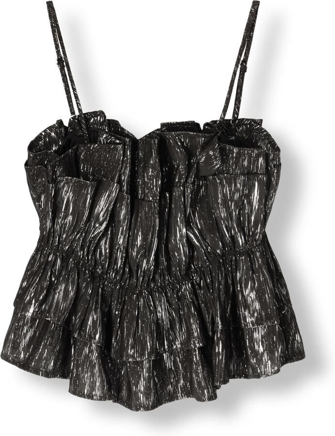 Y.A.S. Dames Tops & T-shirts Yasatta Sl Short Top Zwart