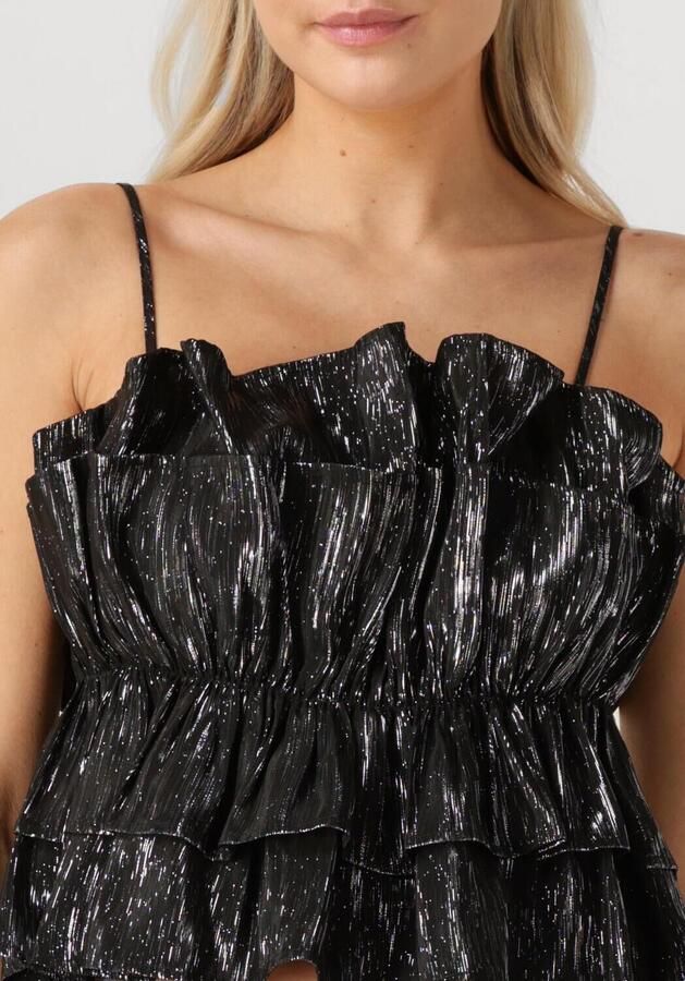 Y.A.S. Dames Tops & T-shirts Yasatta Sl Short Top Zwart - Foto 3