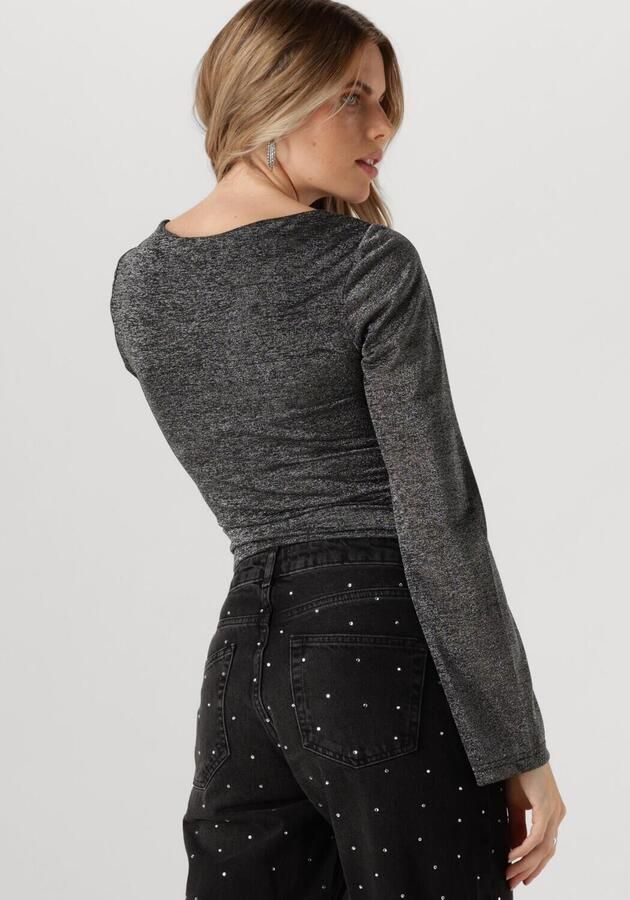 Y.A.S. Dames Tops & T-shirts Yasemla Ls Top Zwart - Foto 3