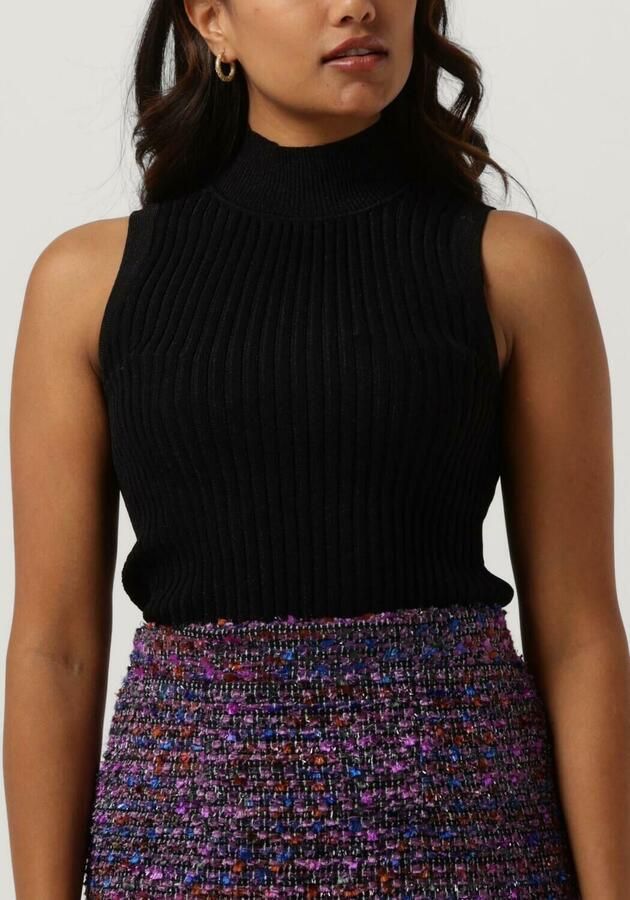Y.A.S. Dames Tops & T-shirts Yasfama Sl Knit Top Zwart - Foto 2