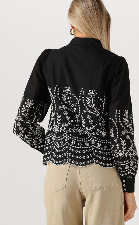 Y.A.S. Dames Tops & T-shirts Yasluma Ls Shirt S. Zwart - Foto 3