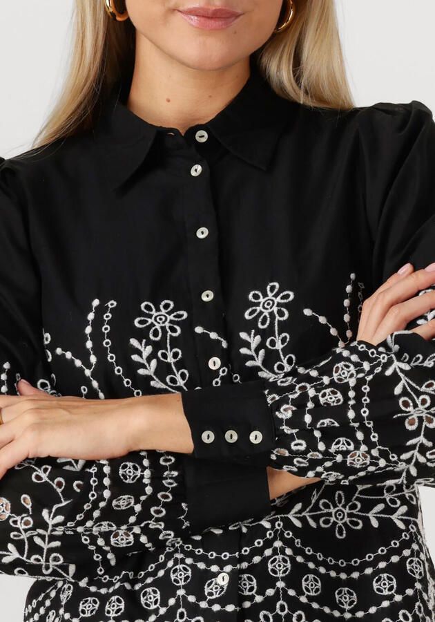 Y.A.S. Dames Tops & T-shirts Yasluma Ls Shirt S. Zwart - Foto 2