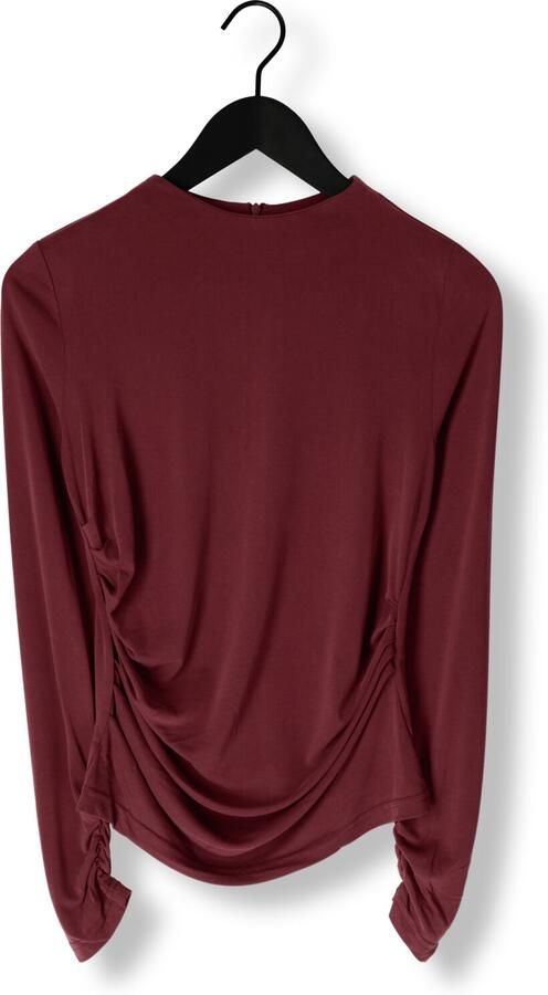 Y.A.S. Dames Tops & T-shirts Yaslysa Ls Top Noos Bordeaux - Foto 3